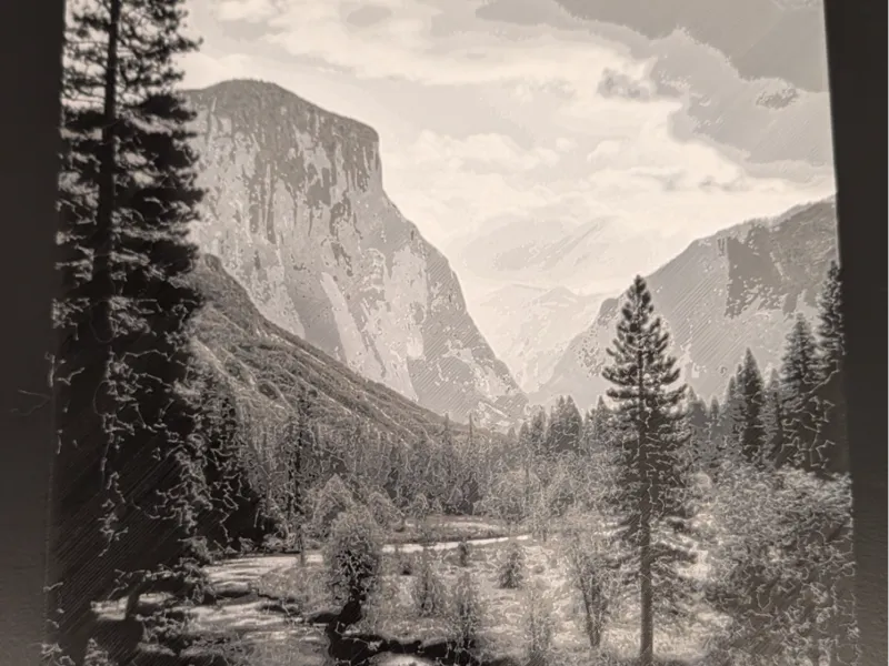 Yosemite Half Dome Chroma Canvas