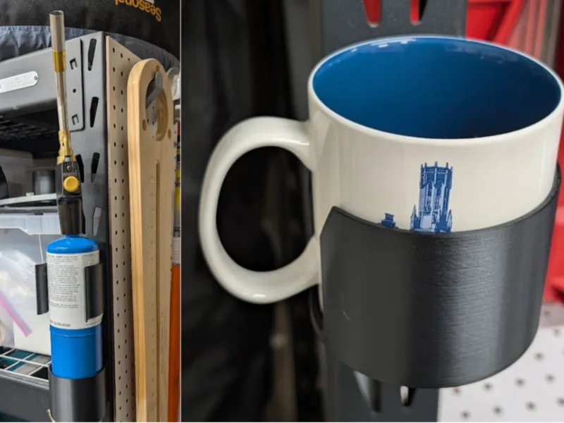 HD Steel Shelf Accessory Holders