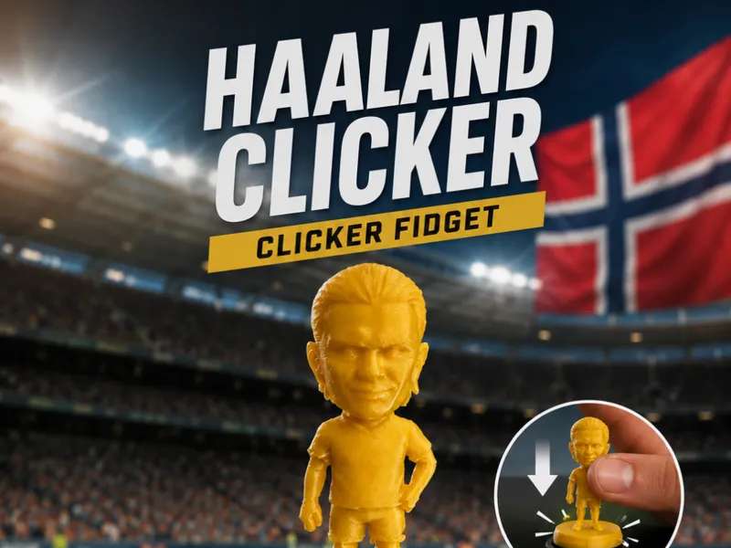 Haaland Clicker Fidget