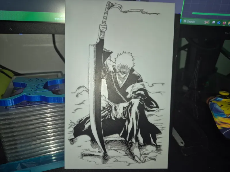 Ichigo Kurosaki Bleach Shikai Hueforge