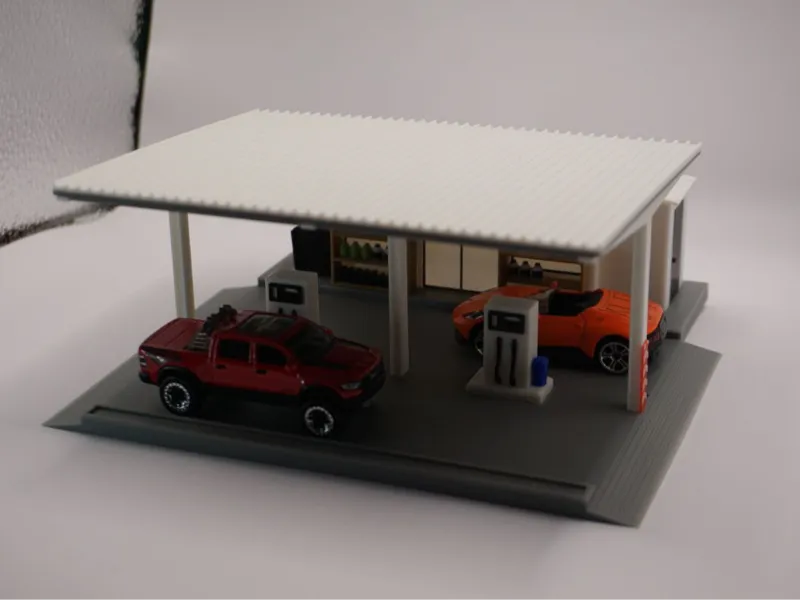 1:64 Gas Station