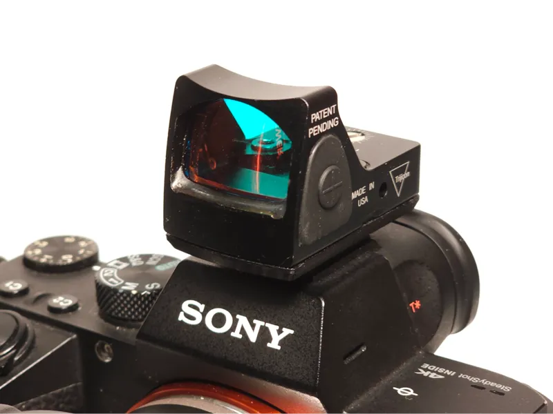 RMR red dot sight hot shoe mount