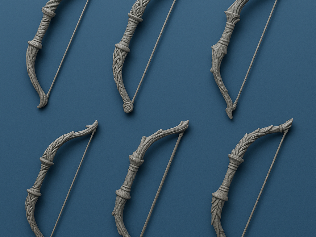 Elven Decorative Bow Frame Set 