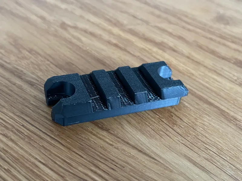 Short Picatinny rail for Geissele HK416