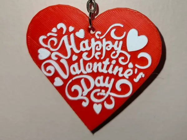 Porte-clés Saint-Valentin