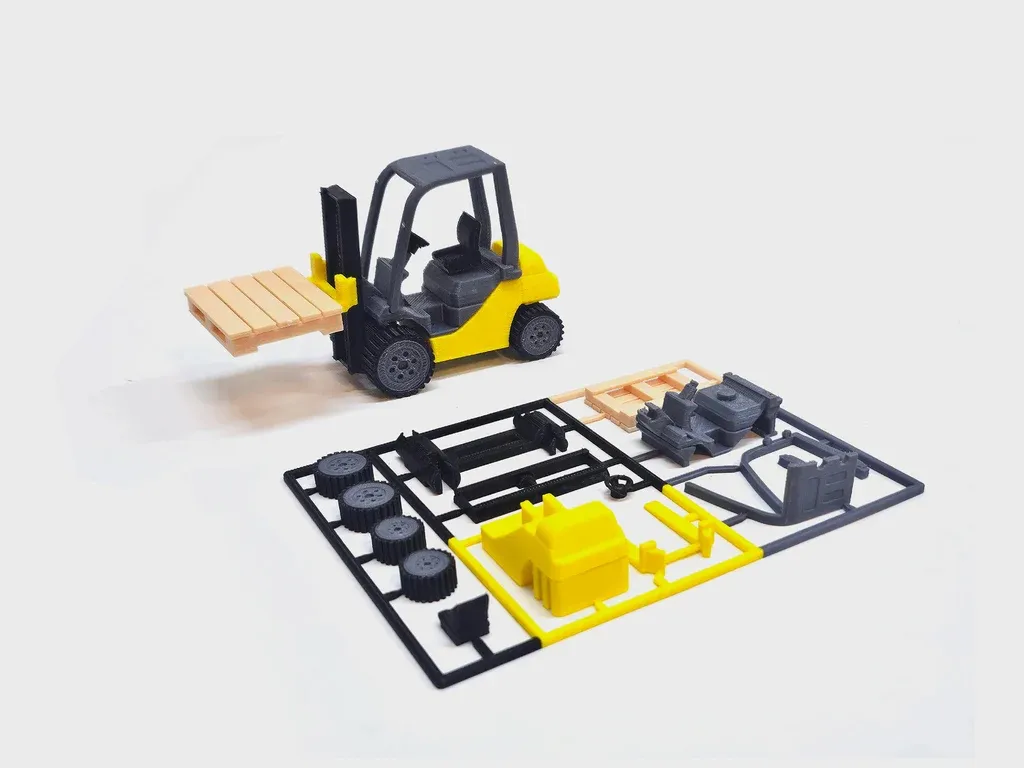 Forklift Kit Card with Palette view 2