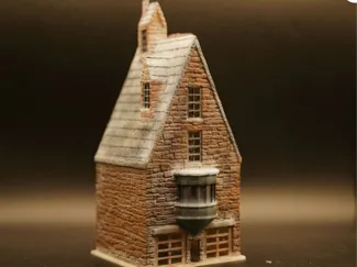 Harry Potter Hogsmeade style Christmas village
