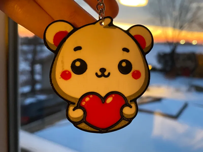 Love Bear Keychain