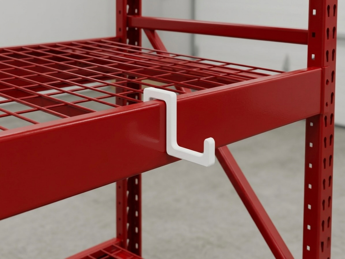 Clip-On Heavy-Duty Shelving Hook | Rack Hanger