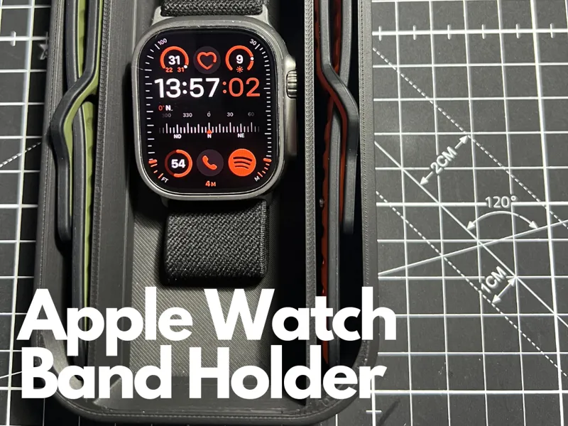 Apple Watch Ultra Band Holder - Multicolor
