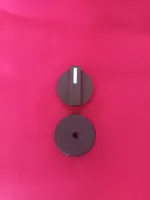Front Cooker Knob 40x40x24mm colours black n white