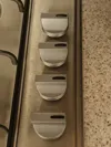4 x knobs - Hob/Stove Top - chunkier - 48mm x 48mm x 33mm 