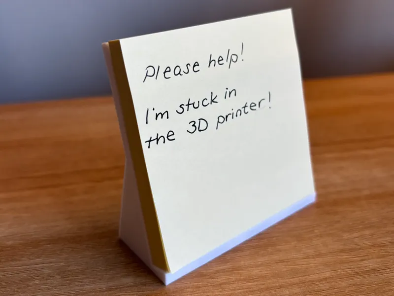 Simple Sticky Note Display