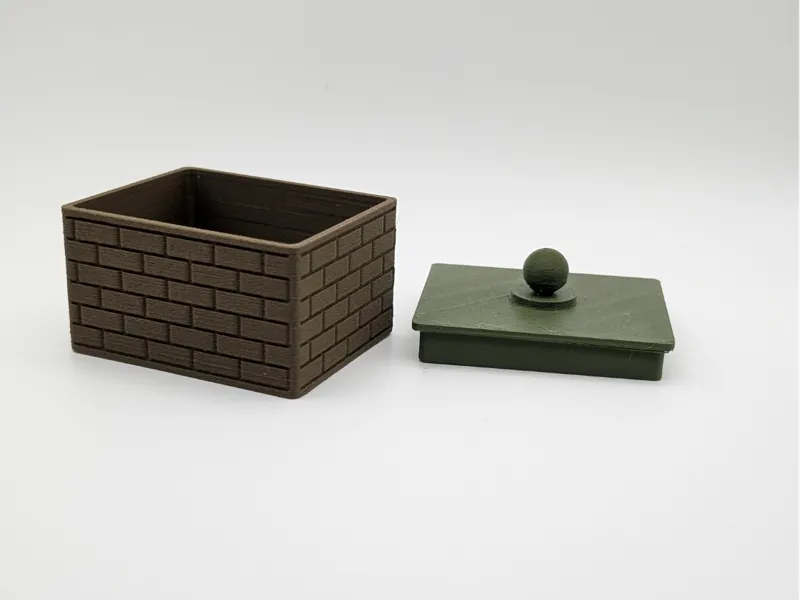 BrickLock Box – Parametric Container + Lid