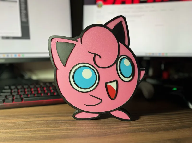 JIGGLYPUFF Pokemon WALL DECOR - NO AMS