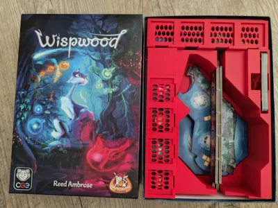 Wispwood Board Game Insert horizontal storage