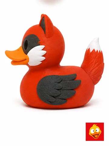 Accesorio para impresora 3D: Shadow Fox Duck AMS Multicolor Desk Toy — vista de referencia 4