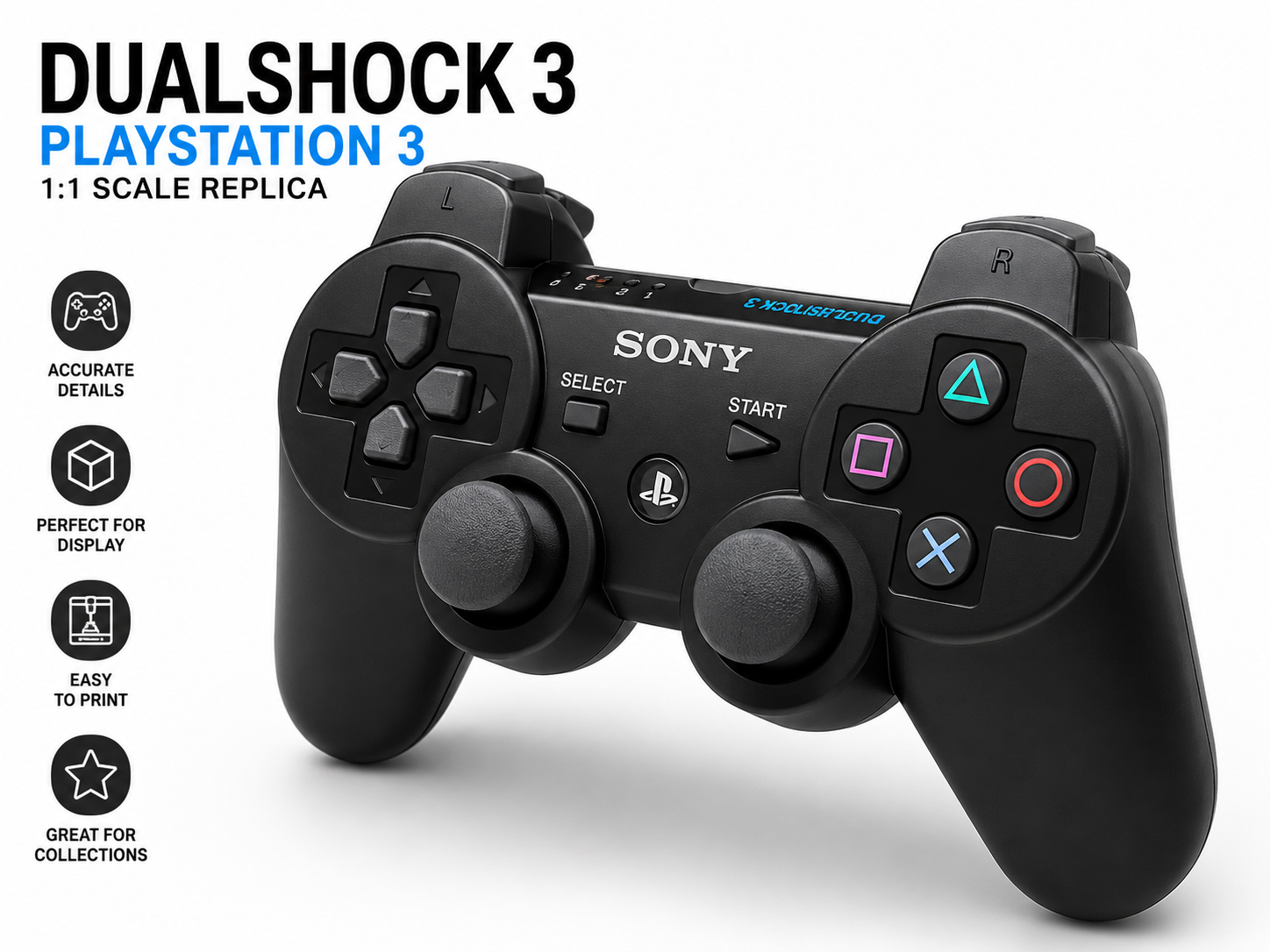Sony PlayStation 3 DualShock Controller Replica