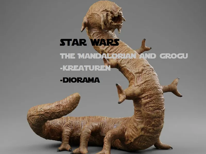 K'lor'slug "the Mandalorian and Grogu" Star Wars