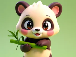 Cute panda