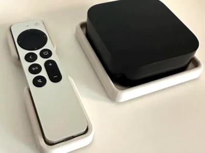 Apple TV 4k Holder and Remote Holder