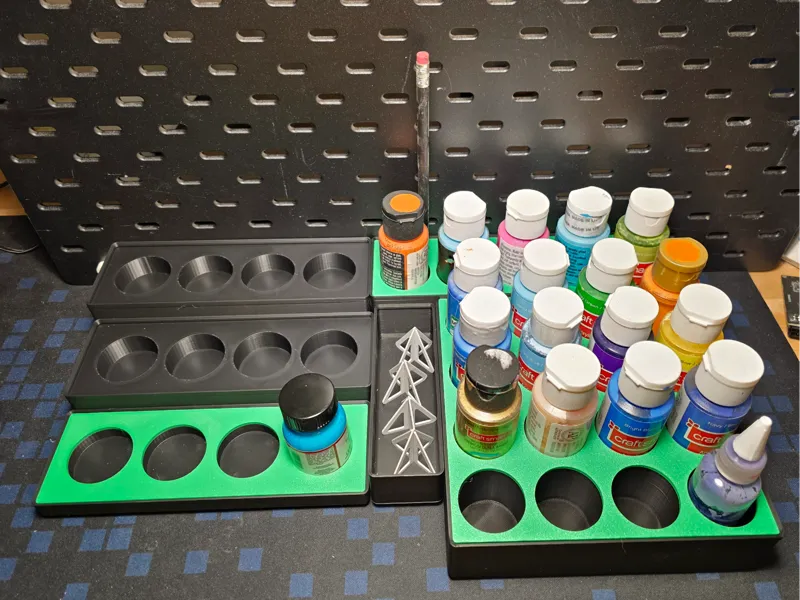 Paint supply storage collection