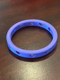Bracelet fille cœurs et diamants — photo 2