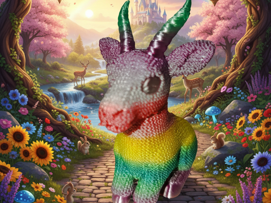 Antilope tricotee v3 petite maille