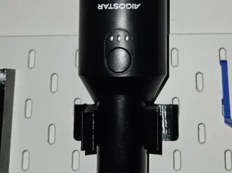 IKEA skadis vacuum mount for handheld vacuum