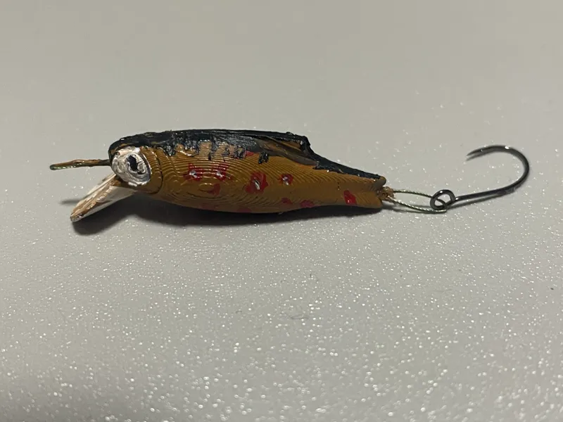 UL Crankbait Baby Minnow Wobbler