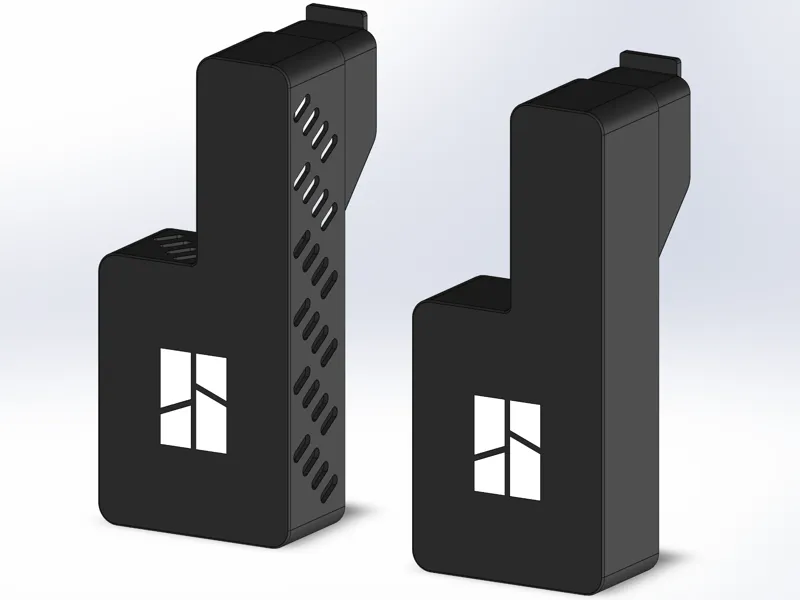 Magnetic Poop Bin for X2D, P2S [medium]