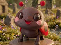 Balloon Ladybug - single color