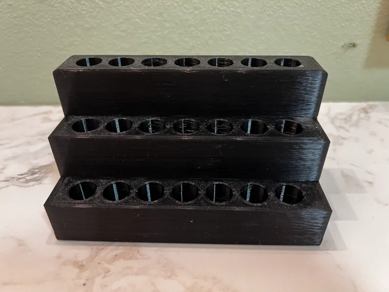 21 vial cologne/perfume sample holder