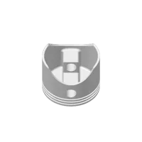 Support casque en forme de piston — photo 6