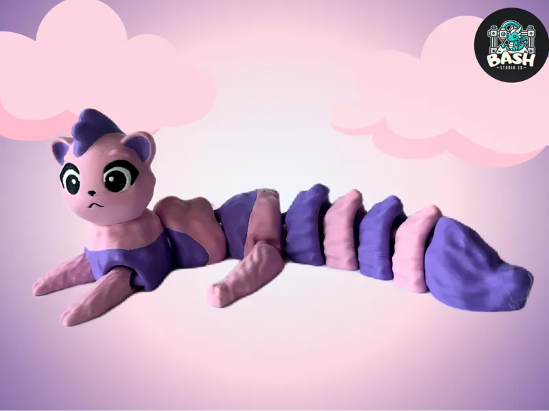 Articulated Chibi Ferret