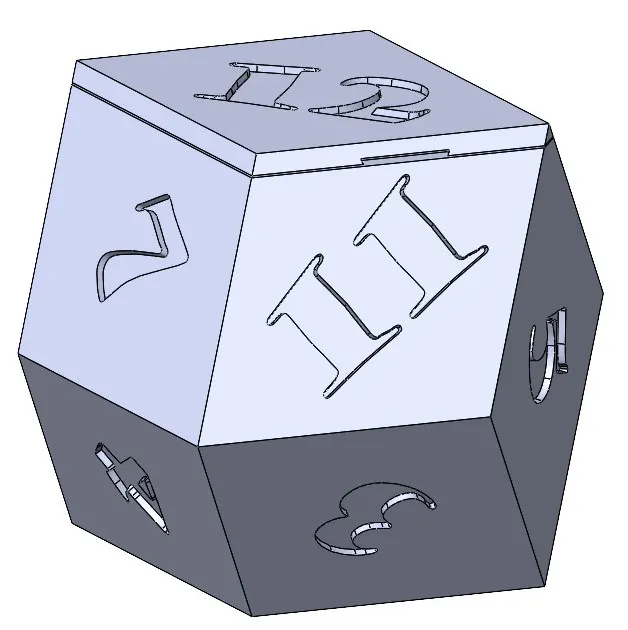 rhombic dohecahedron box