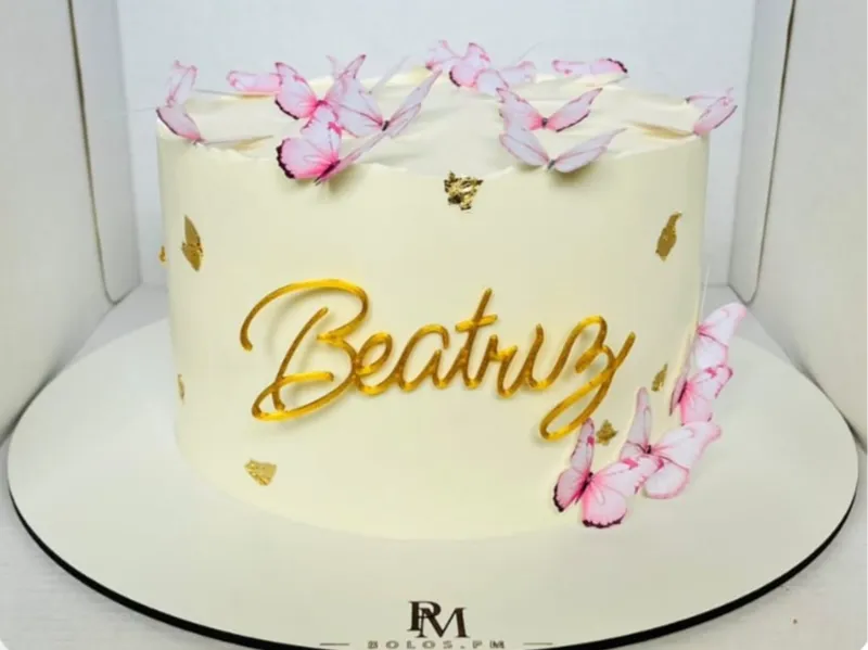 Topo de bolo " Beatriz "