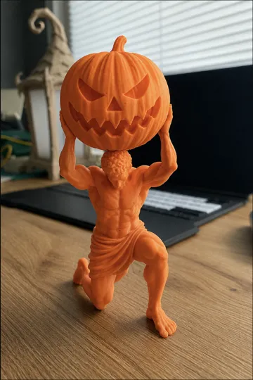 Adorno temático: Halloween Pumpkin Atlas — vista de referencia 3