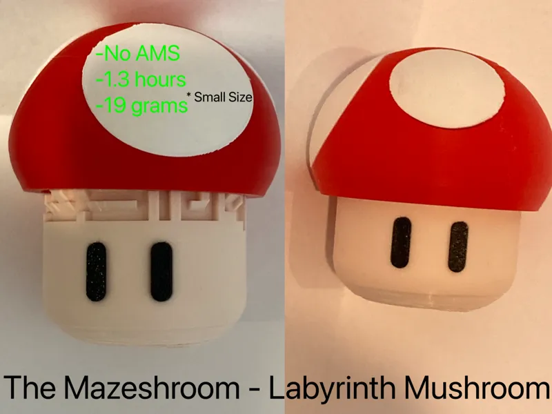 Mazeshroom - Labyrinth stash mushroom