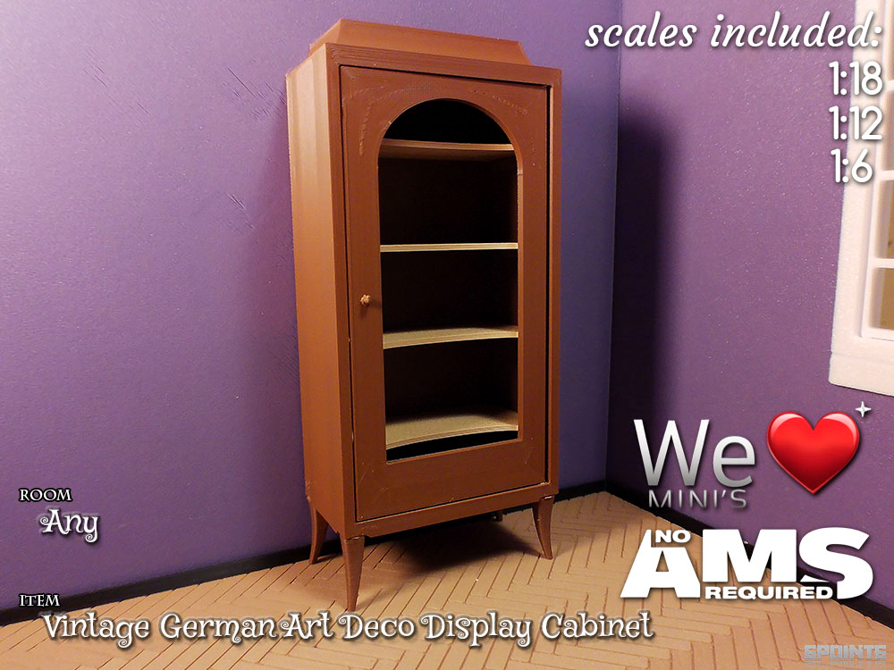 WLM - Vintage German Art Deco Cabinet