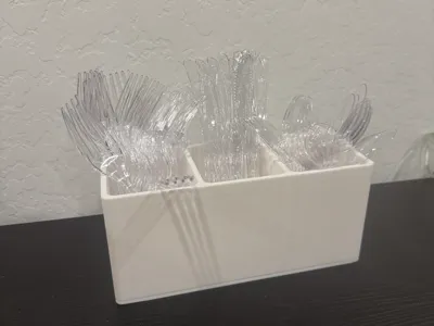 Sleek Utensil Holder – Perfect for BBQs & Picnics
