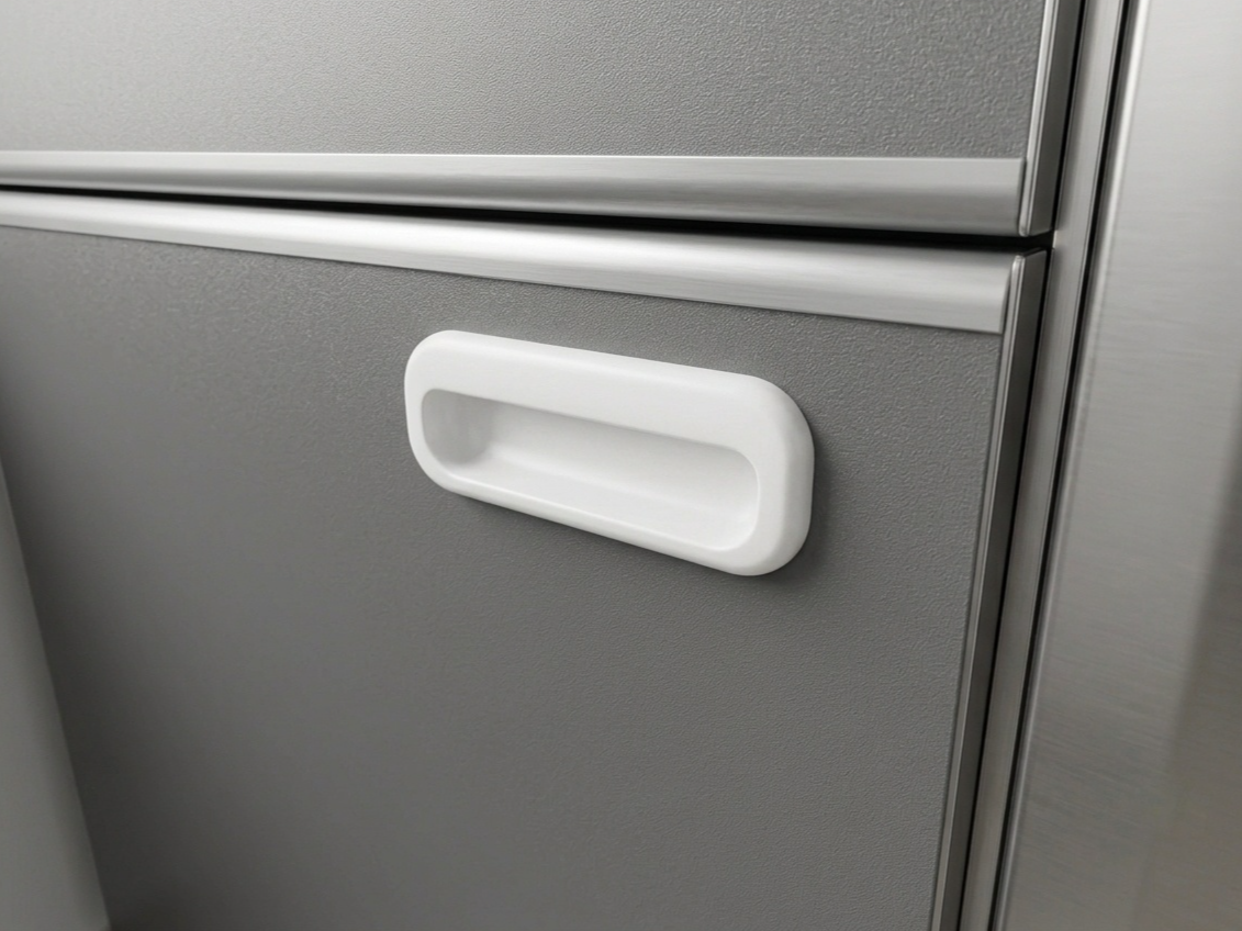 Universal Low Profile 3D Printed Cabinet Door Pull