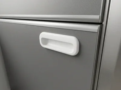 Universal Low Profile 3D Printed Cabinet Door Pull