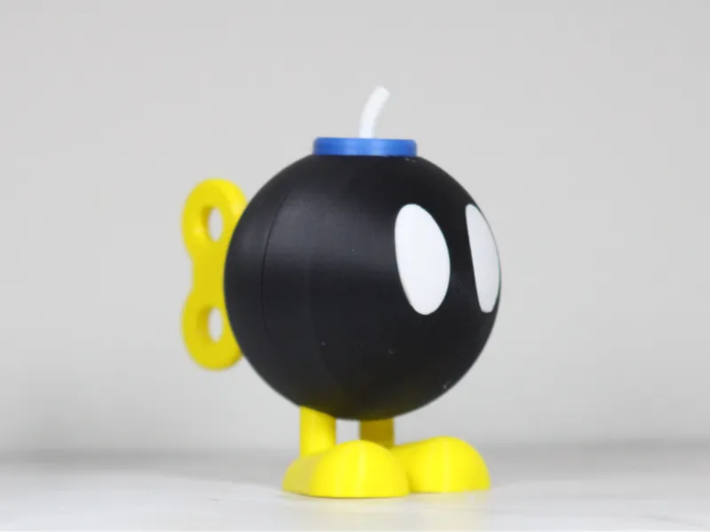 Bob-omb Figurine - Mario-Themed Collectible