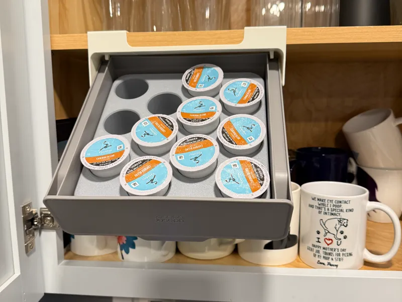 Under Shelf K-Cup Holder