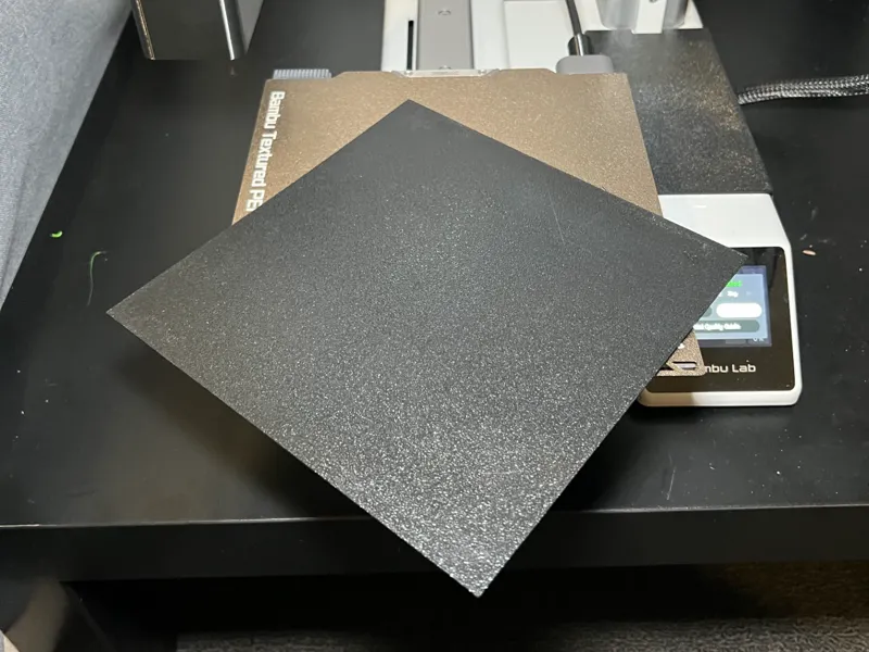A1 Mini Adhesion and top layer test