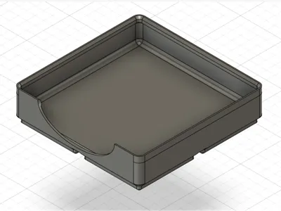 Gridfinity 2x2x2 sticky note holder