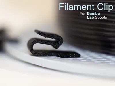 Filament Clip for Bambu Lab Spools