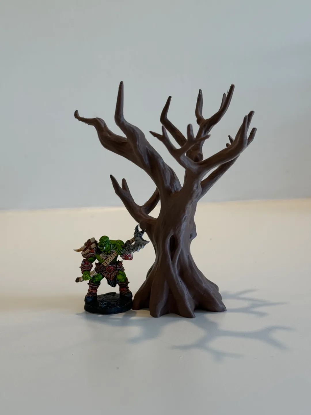 Dead tree terrain piece view 2