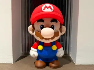 Q版马里奥 Mario 多色拆件打印(无需ams)